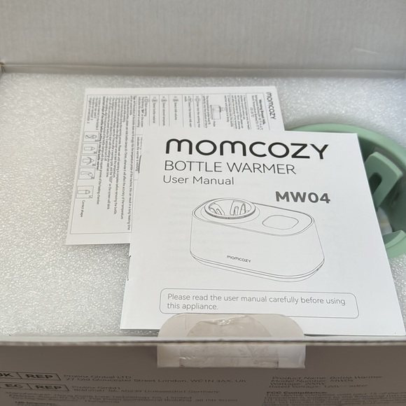 MomCozy Bottle Warmer Waterless with Shake Bottle Function MW04 Open Box - Picture 4 of 6